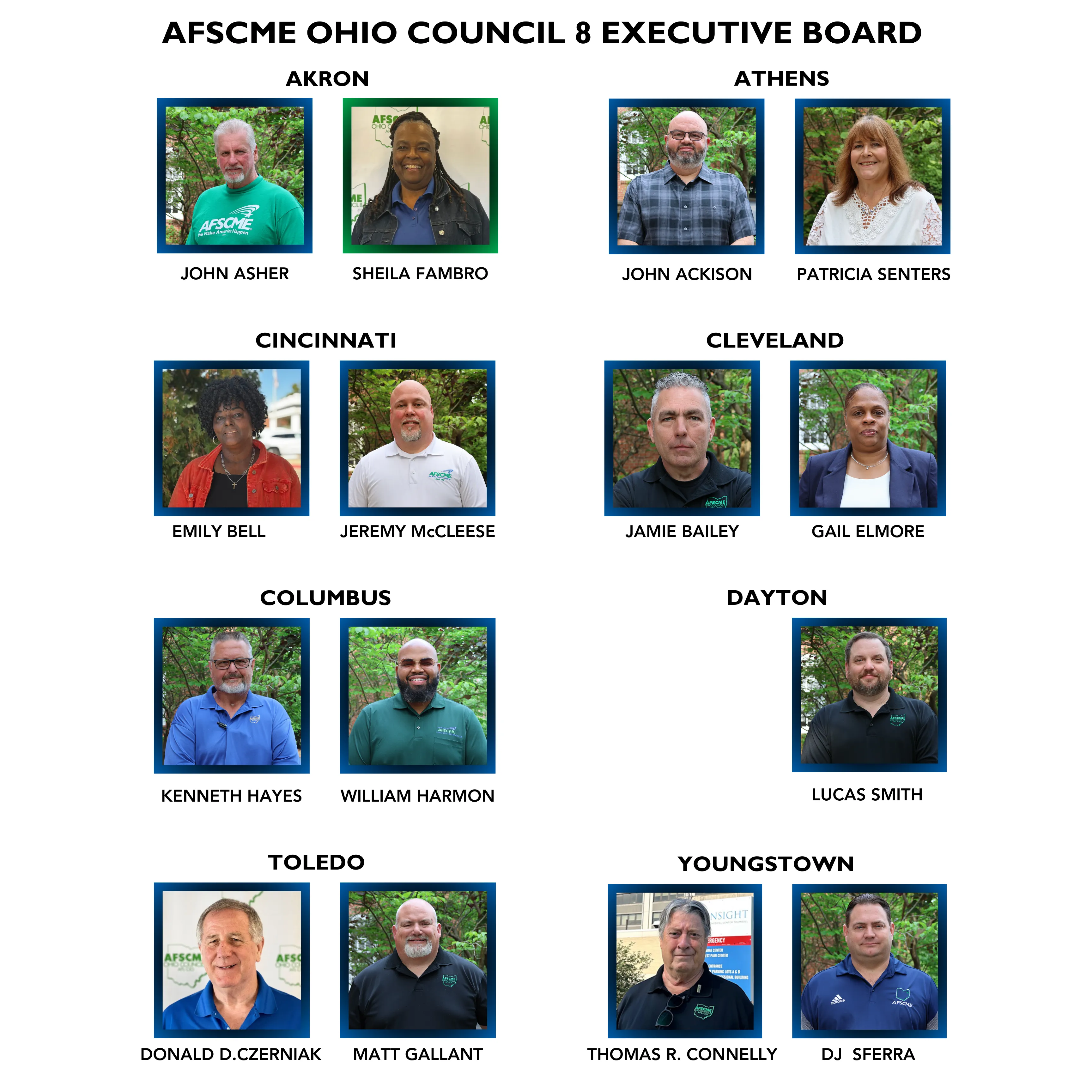 OC8 Executive Board 