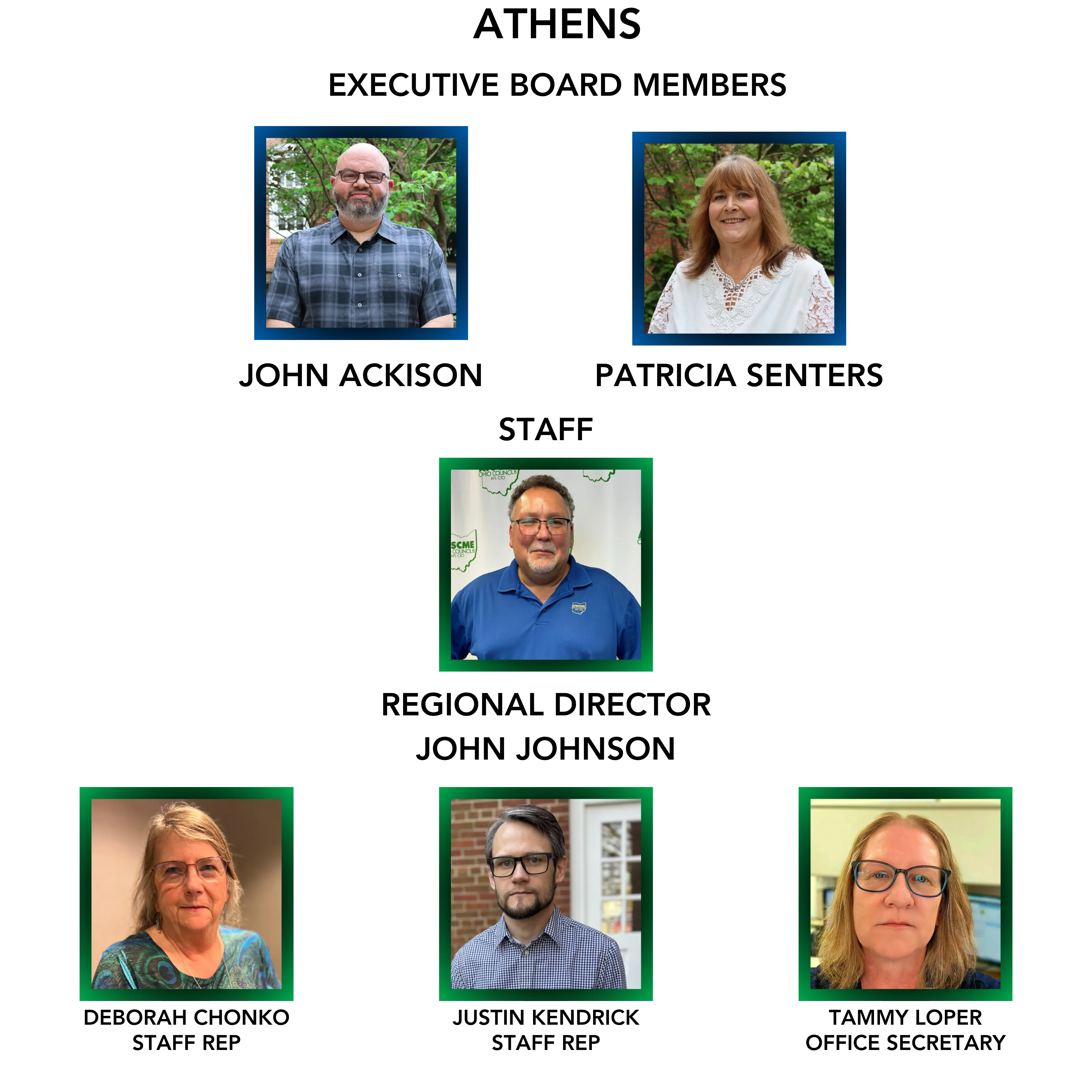 Photos of Athens Regional Board and Staff